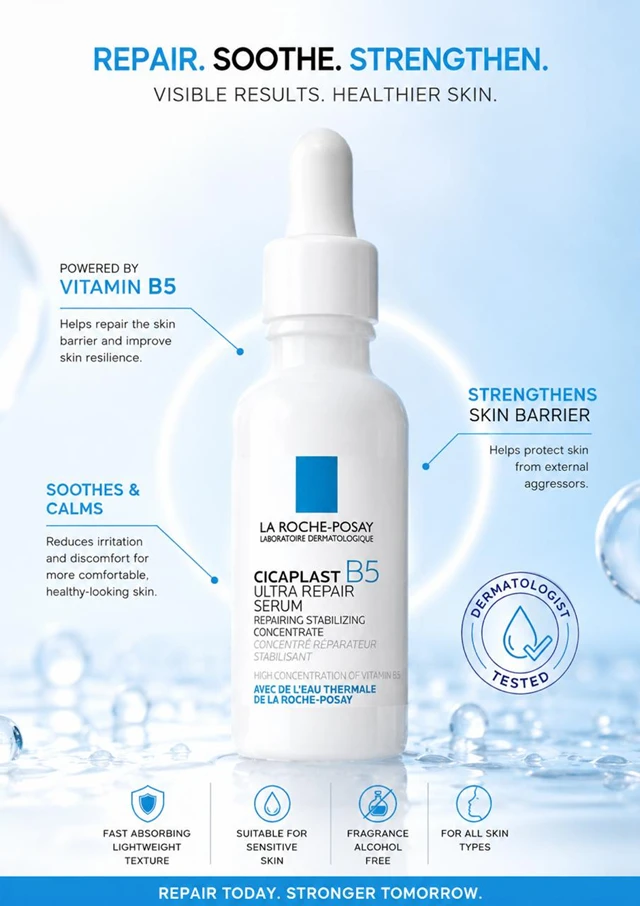 La Roche-Posay Cicaplast B5 Ultra Repair Serum 30ml - 2