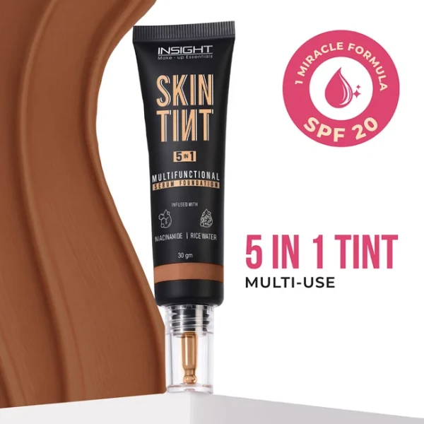 Insight Skin Tint 5 In 1 Multifunctional Serum Foundation-Filter Coffee 30g