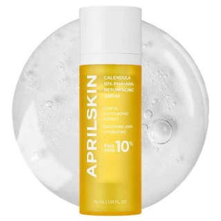 APRILSKIN Calendula 10% PHA+AHA Resurfacing Serum 30 ml