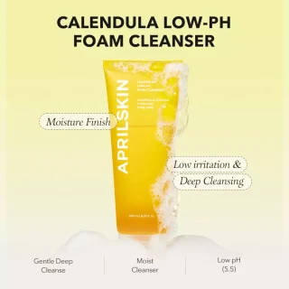 APRIL SKIN Calendula Low pH Gel Cleanser 200 ml