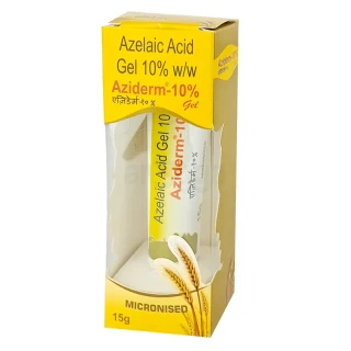 Aziderm 10% Gel 15g (Azelaic Acid)