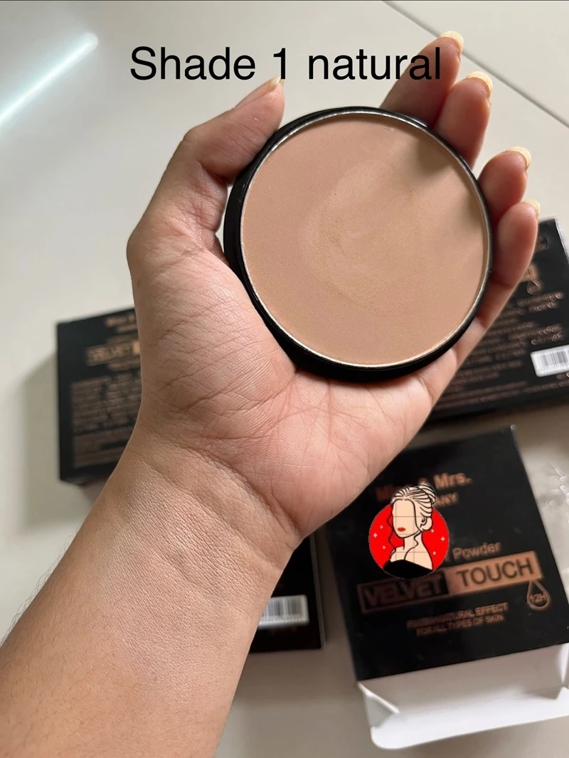 Miss & Mrs Compact powder-Velvet Touch 12 g - 1