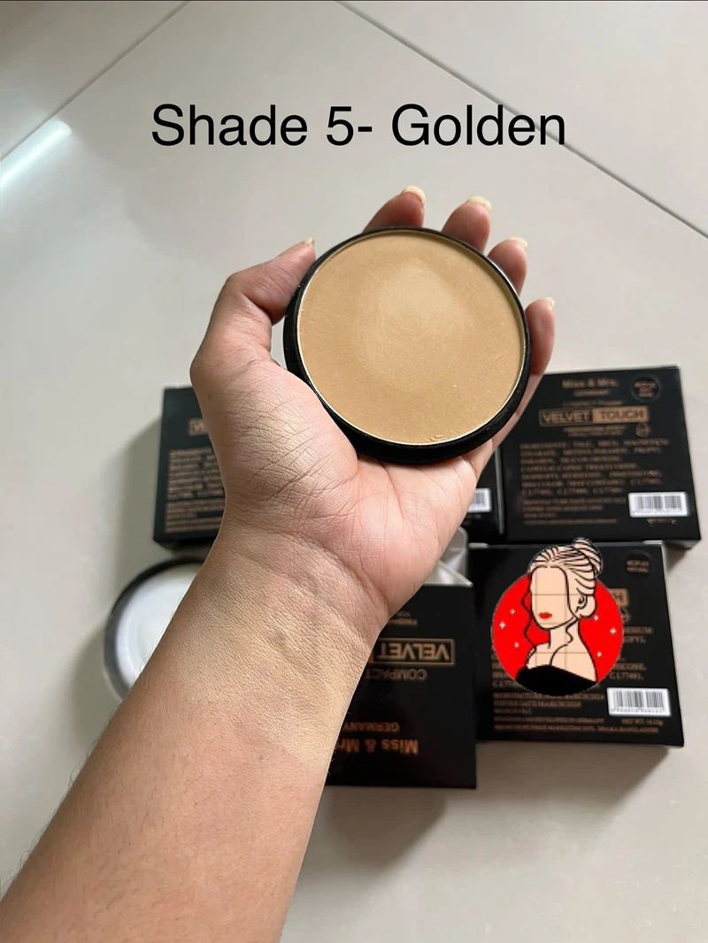 Miss & Mrs Compact powder-Velvet Touch 12 g - 5