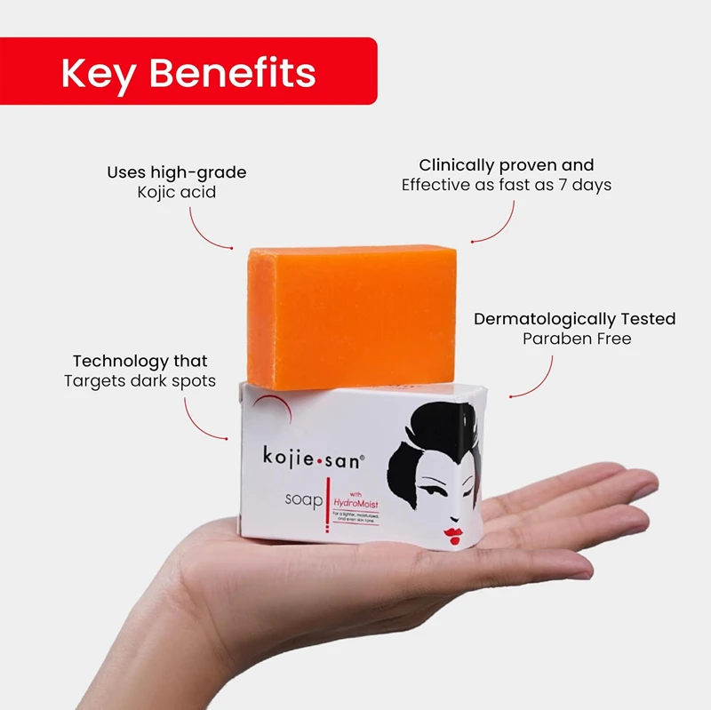 Kojie San Classic Skin Lightening Soap 135g - 3
