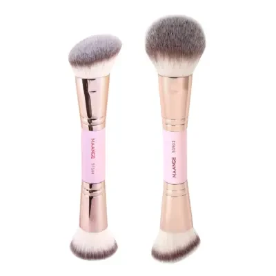 MAANGE Double-Ended Makeup Brushes Set