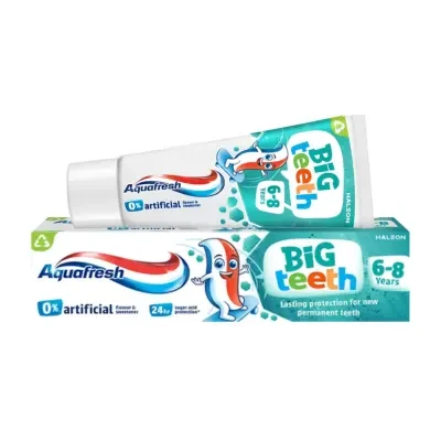 Aquafresh Big Teeth 6-8 Years Kids Toothpaste 50ml