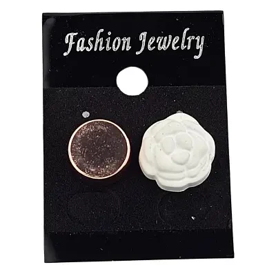 Super strong Magnetic Scarf Pin - Round & Floral
