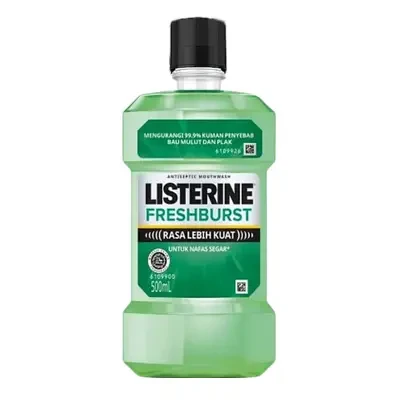 Listerine Fresh Burst Mouthwash 500ml