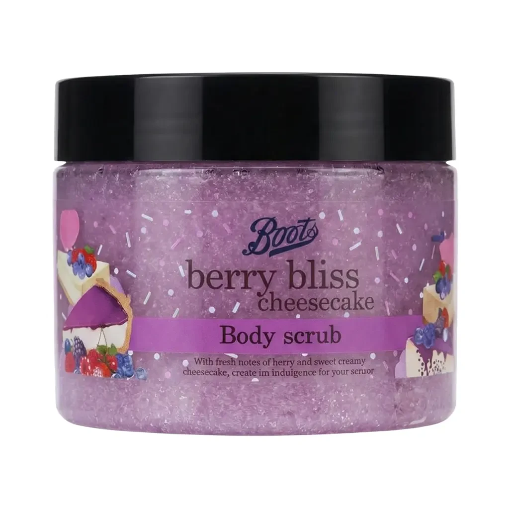 Boots Berry Bliss Cheesecake Body Scrub 300ml
