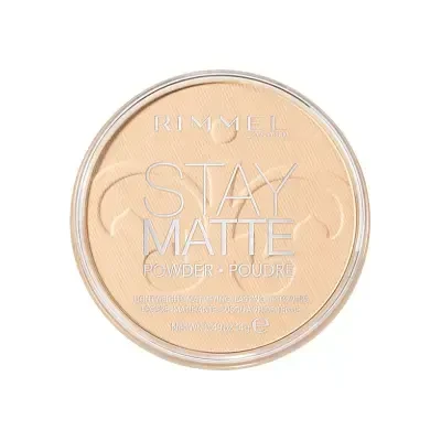 Rimmel London Stay Matte Pressed Powder  001 Transparent Clearance sale