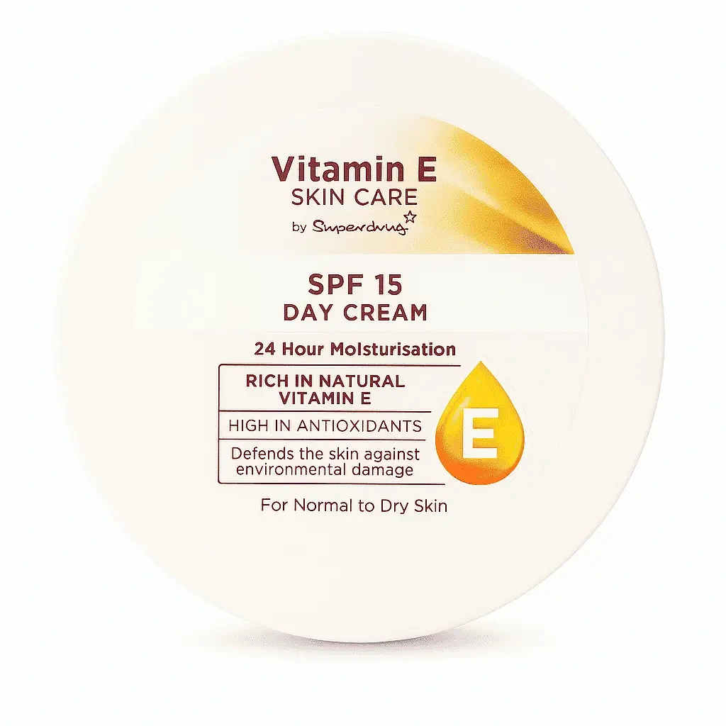 Superdrug Vitamin E SPF15 Day Cream 100ml
