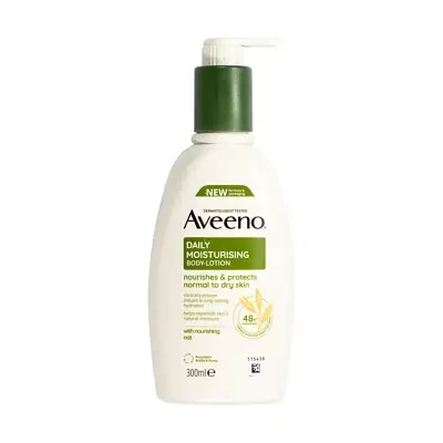 Aveeno Daily Moisturising Body Lotion for Normal to Dry Skin 300ml