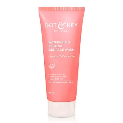 DOT & KEY Watermelon Super Glow Gel Face Wash With Vitamin C 100ml