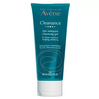 Avène Cleanance Cleansing Gel Cleanser for Blemish-Prone Skin 200ml