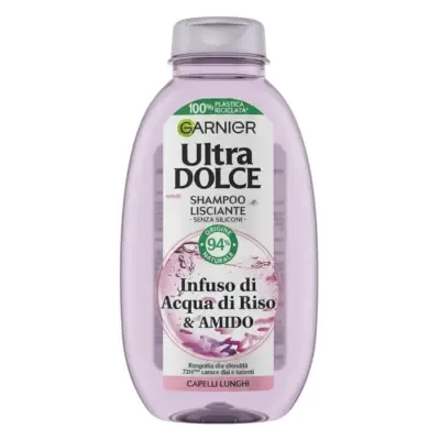 Garnier Ultra Dolce Smoothing Shampoo with Rice Water Infusion 250ml
