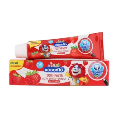 Kodomo Strawberry Cream Ultra Shield Formula Xylitol Plus Toothpaste 40g