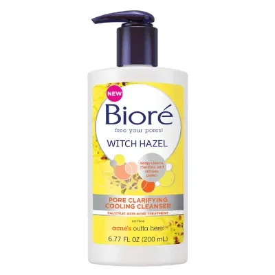 Bioré Witch Hazel Pore Clarifying Cooling Cleanser 200ml