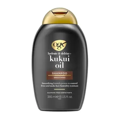 OGX Hydrate + Defrizz Kukui Oil Shampoo 385ml e 13 US fl.oz.