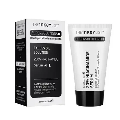 The INKEY List Excess Oil Solution with 20% Niacinamide Serum 30ml