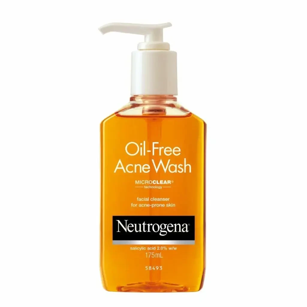 Neutrogena Oil Free Acne Wash For Acne Prone Skin With Salicylic Acid 175ml