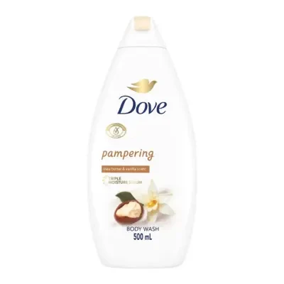 Dove Pampering Body Wash with Shea Butter and Vanilla Scent 500ml