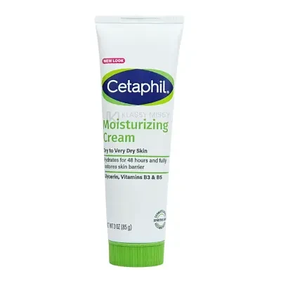 Cetaphil Moisturizing Cream for Very Dry to Dry Sensitive Skin (3 oZ / 85g)