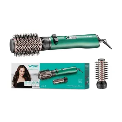 VGR V-498 2 in 1 Professional Rotating Hot Air Styler