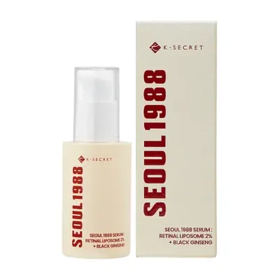 K-SECRET SEOUL 1988 Serum Retinal Liposome 2% + Black Ginseng 30ml