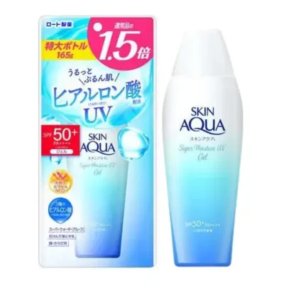 Rohto Mentholatum Skin Aqua UV Super Moisture Gel SPF 50+ PA++++ 165g