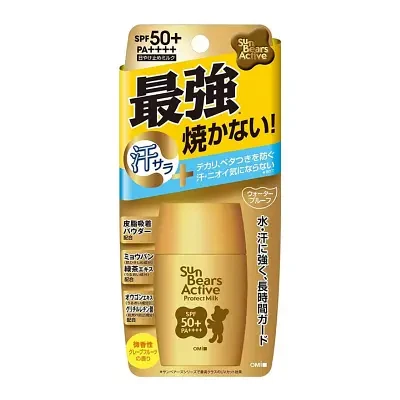 OMI Sun Bears Active Protect Milk Sunscreen SPF 50+ PA++++ 30g