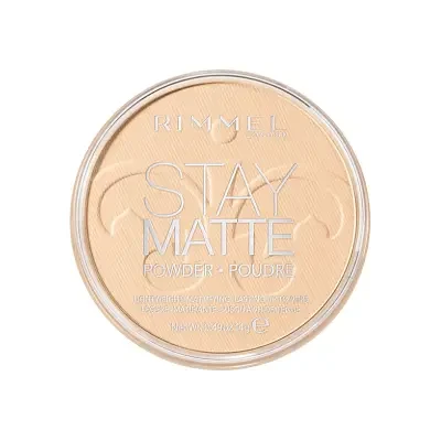 Rimmel London Stay Matte Pressed Powder  001 Transparent