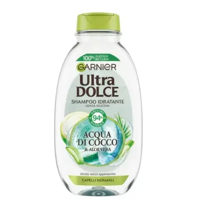 Garnier Ultra Dolce Shampoo with Coconut Water & Aloe Vera 250ml