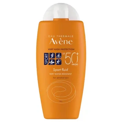 Avène Very High Protection Sport Fluid SPF 50+ Water-Resistant Sunscreen for Sensitive Skin100ml