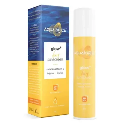 Aqualogica  Glow+ Dewy Sunscreen SPF50+ PA++++ 50g