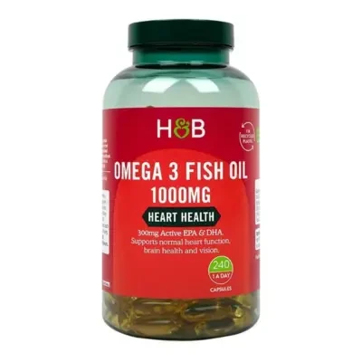 Holland & Barrett Omega 3 Fish Oil 1000mg 240 capsules