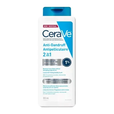 CeraVe Anti Dandruff 2in1 Shampoo & Conditioner 355ml