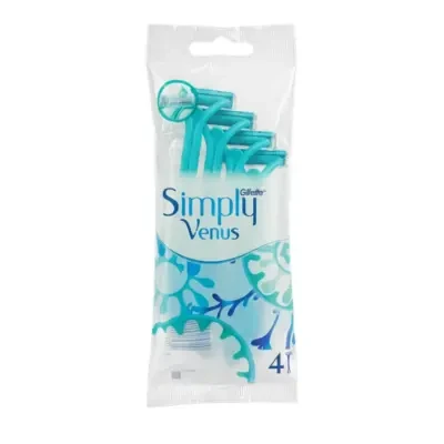 Gillette Simply Venus Disposable 4  Razors for Women