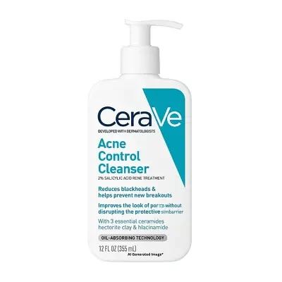 Cerave Acne Control Cleanser With Salicylic Acid 355ml