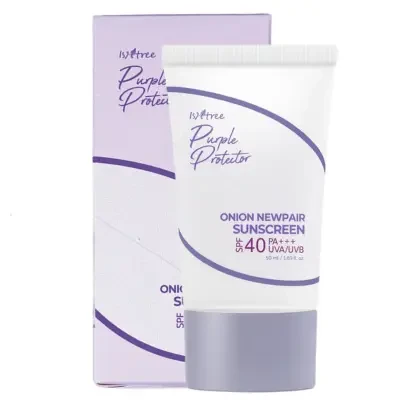 Isntree Purple Protector Onion Newpair Sunscreen SPF40 PA+++ 50ml