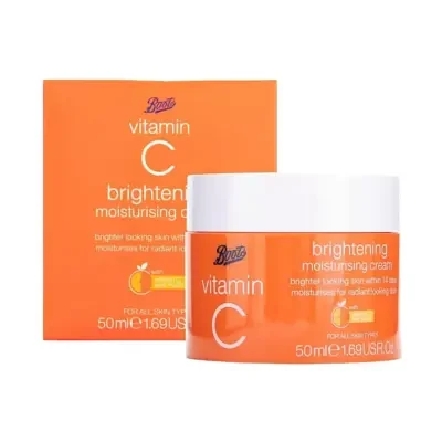 Boots Vitamin C Brightening Moisturising Cream 50ml
