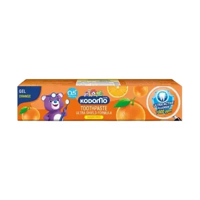 Kodomo Ultra Shield Formula Suger Free Orange Kid Toothpaste 40g