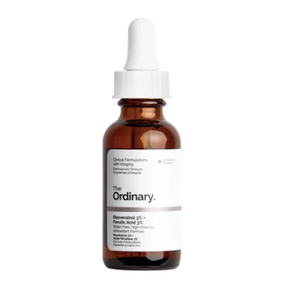 The Ordinary Resveratrol 3% + Ferulic Acid 3% Antioxidant 30ml, 1 fl oz