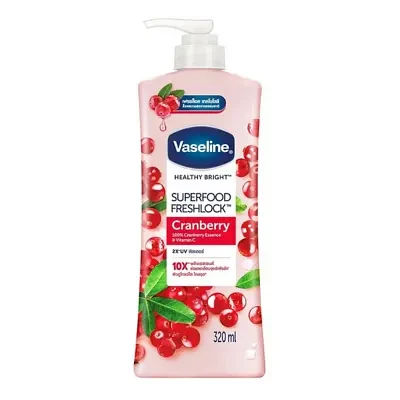 Vaseline Healthy Bright Superfood Freshlock Cranberry 320ml