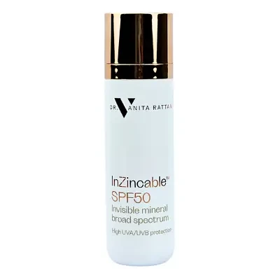 Dr.V InZincable Invisible Mineral Broad Spectrum SPF50 120ml