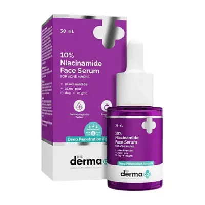 The Derma Co 10% Niacinamide Serum For Fades Acne Marks & Dark Spots 30ml