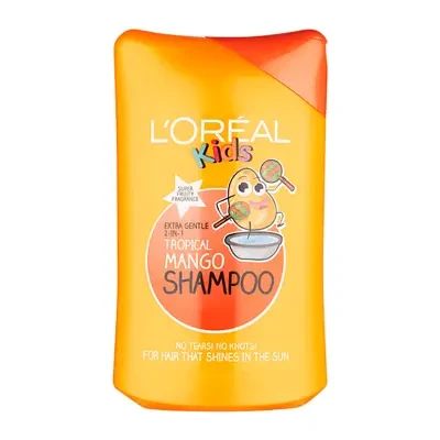 L'Oreal Kids Extra Gentle 2-in-1 Tropical Mango Shampoo 250ml
