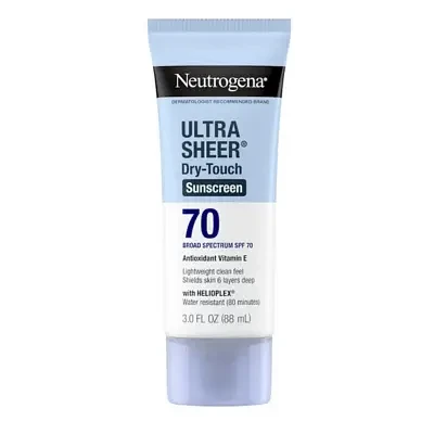 Neutrogena Ultra Sheer Dry Touch Sunscreen SPF70 88ml