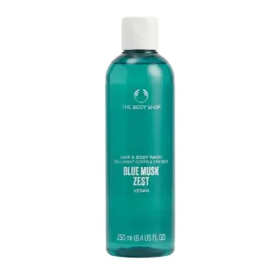 Blue Musk Zest Hair & Body Wash 250ml
