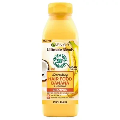 Garnier Ultimate Blends Hair Food Banana & Coconut Hair Food Shampoo 350ml