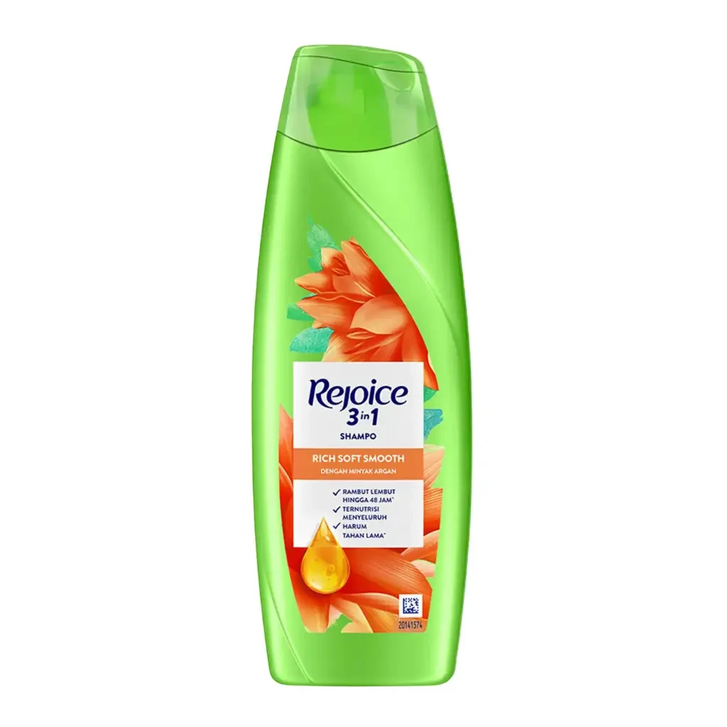 Rejoice 3 in 1 Rich Smooth Shampoo with Argan Oil 300ml